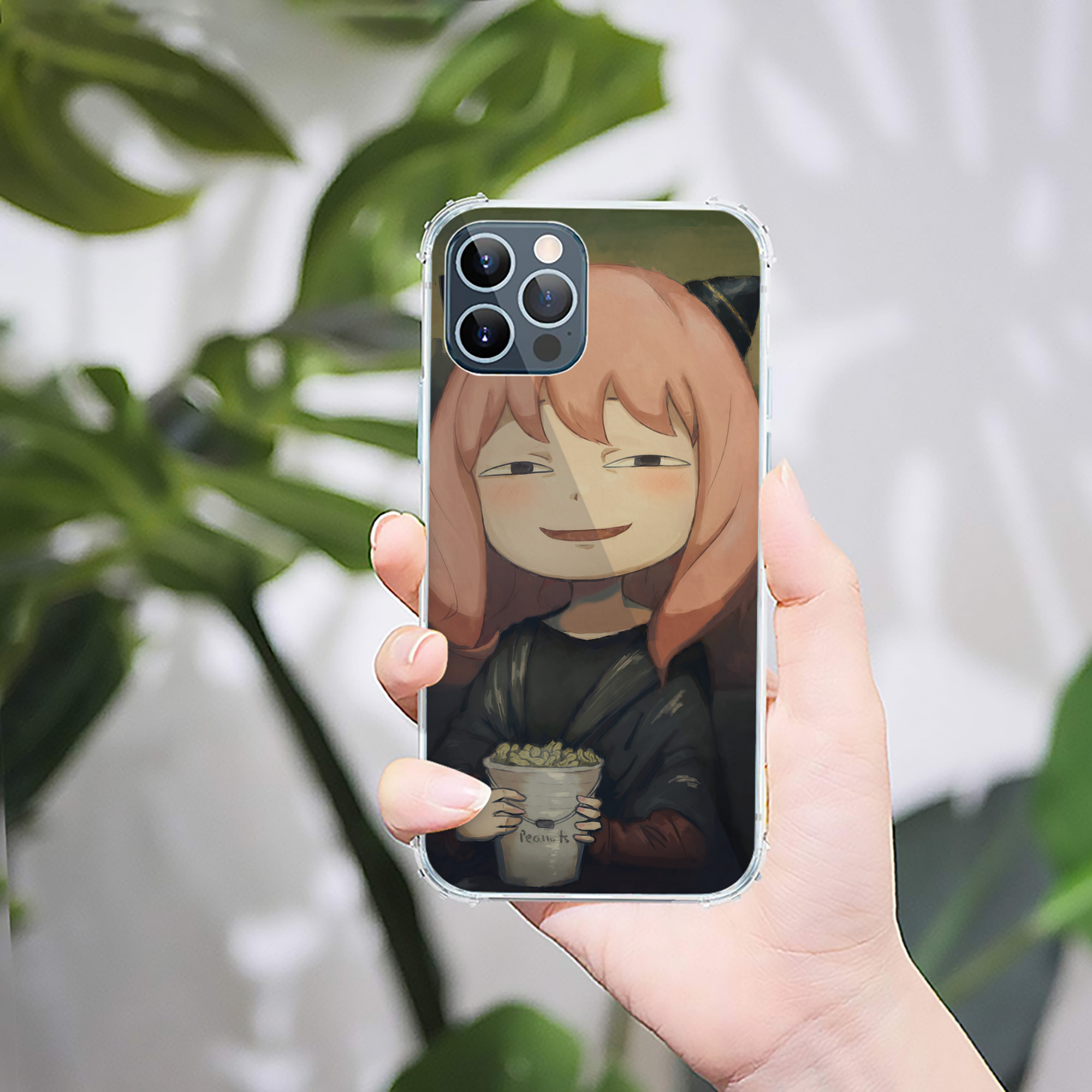 （画像用） SPY×FAMILY间谍家家酒 【iPhone 12シリーズ対応】透明スマホケース（クリアソフトケース）